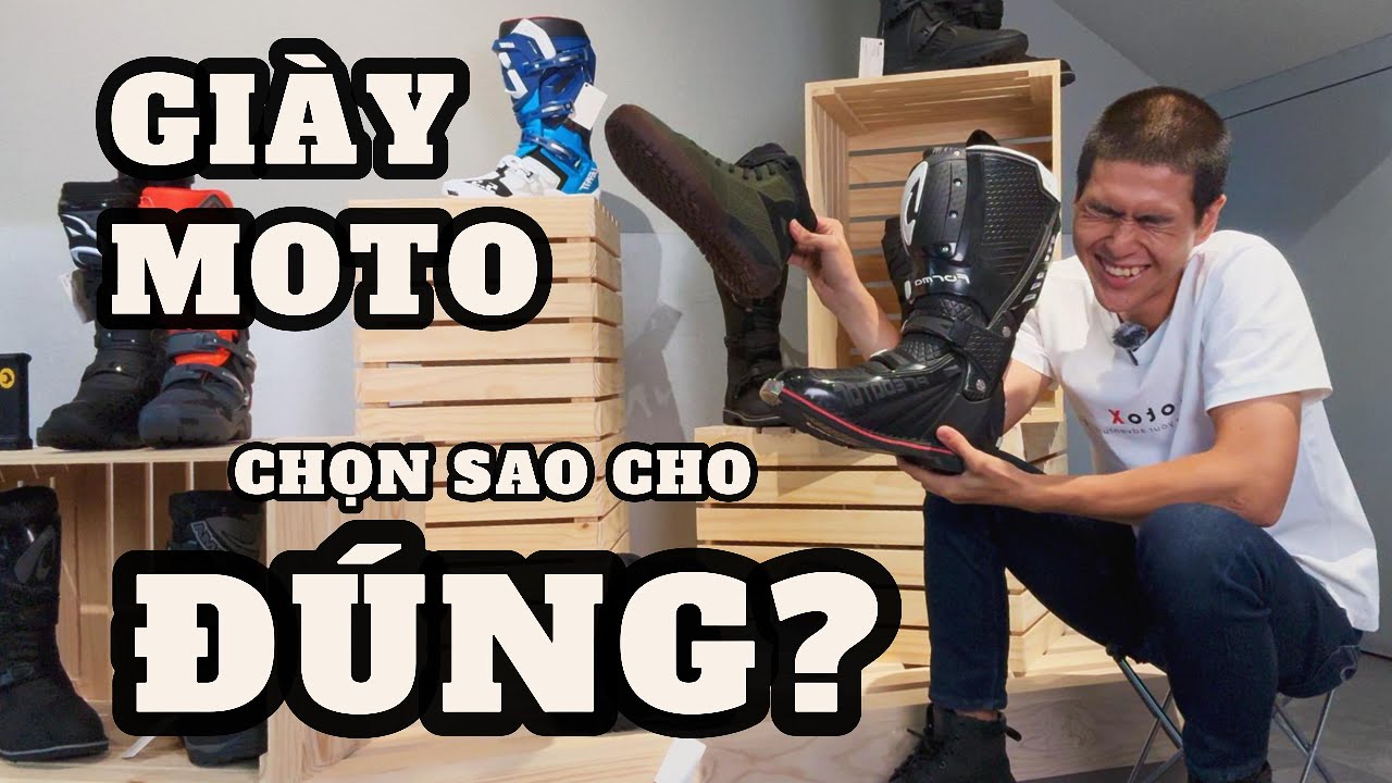 Chọn giày moto - Chọn sao cho đúng?  | motoX