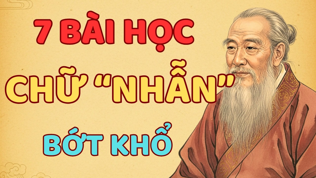 Phật Dạy Về Nhẫn: Giữ Được 1 Cơn Giận Là Giữ Được 1 Đời Bình An | Triết Lý Thánh Hiền