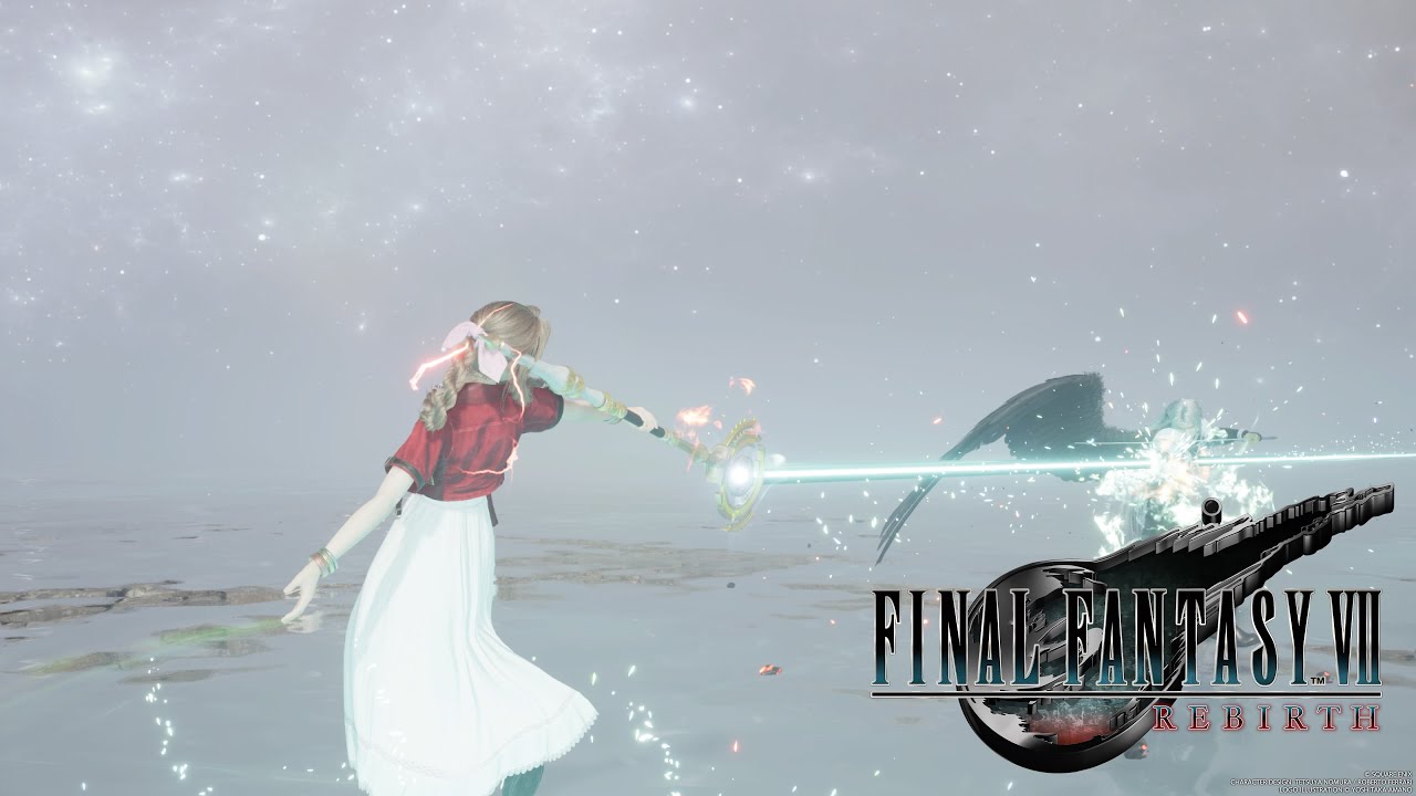 FFVII Rebirth Aerith Vs Sephiroth Hard Mode (No Damage, No Limit, No Genji Glove)