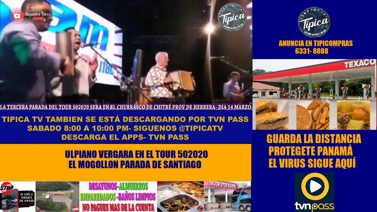 TIPICA TV POR TVN PASS- ( PROGRAMA 1- DIC. 05- 2020)