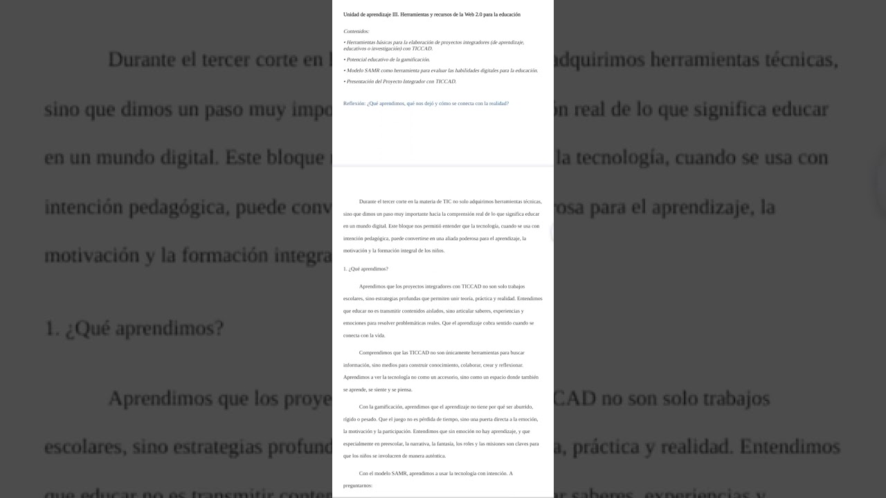 Evidencia integradora