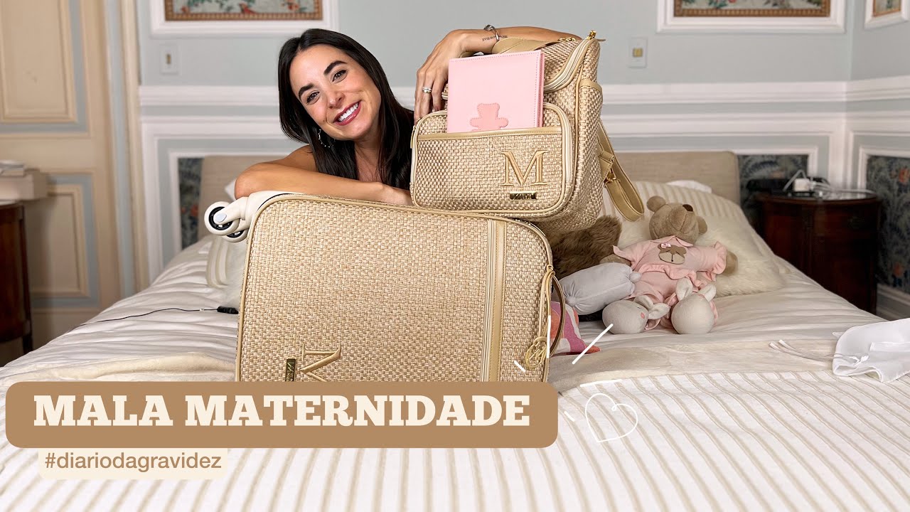 Montando a mala maternidade da Manu! | Luara Costa
