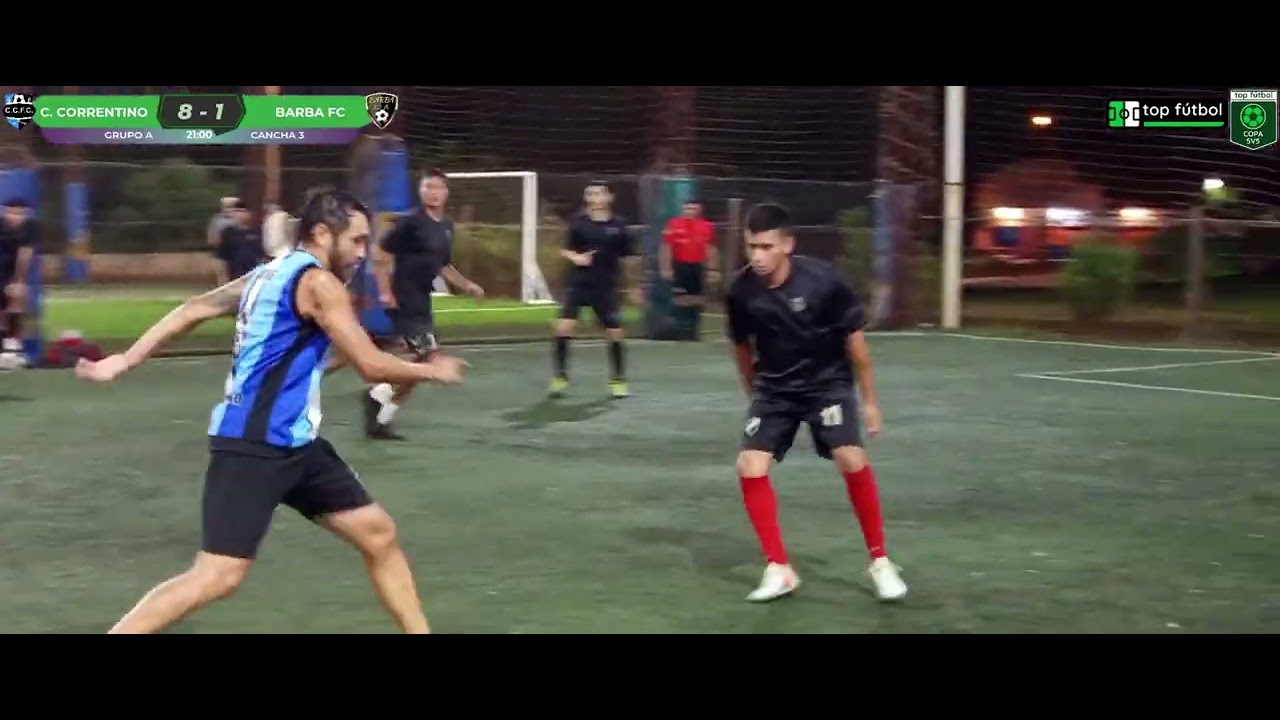 TopFútbol - Copa 5v5 8°E -  C. CORRENTINO vs BARBA FC