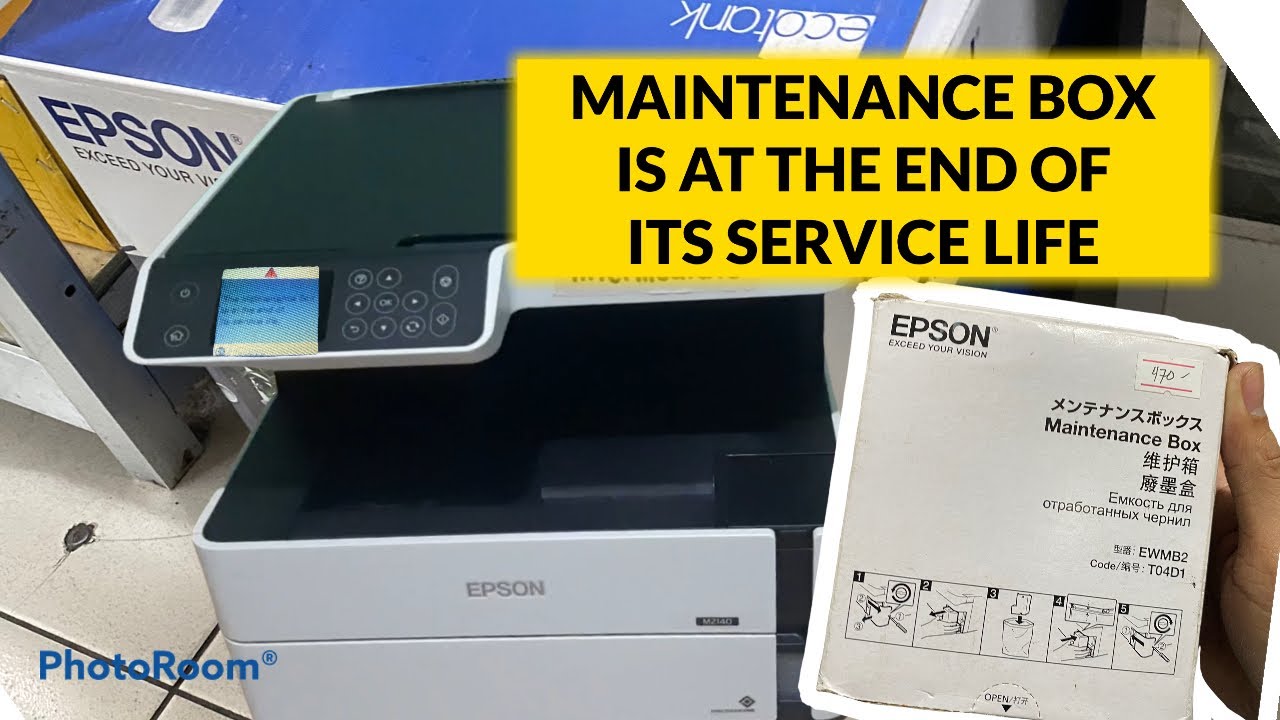 FIXED EPSON M2140 Maintenance Box is at the end of its service | Philippines