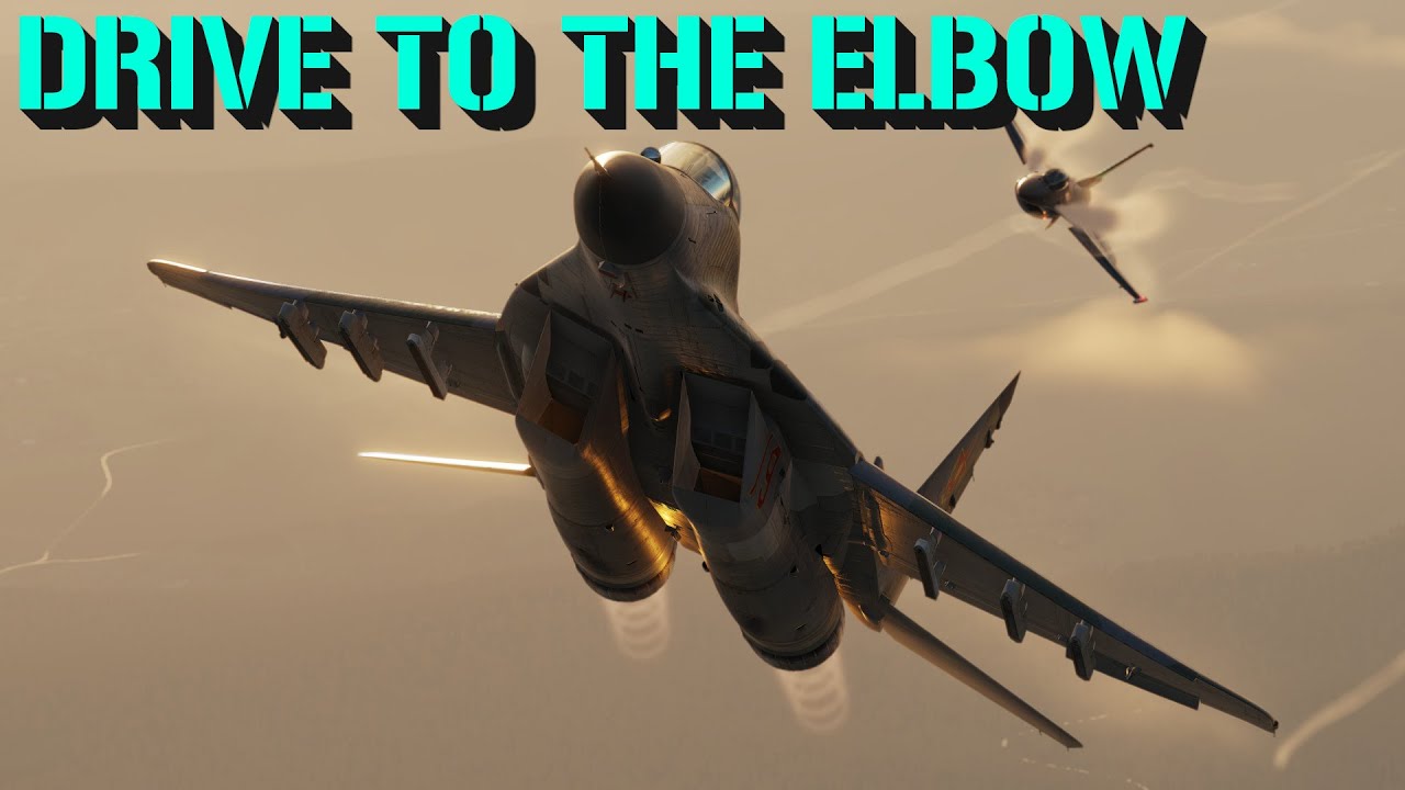 DCS Dogfighting: Drive to the Elbow