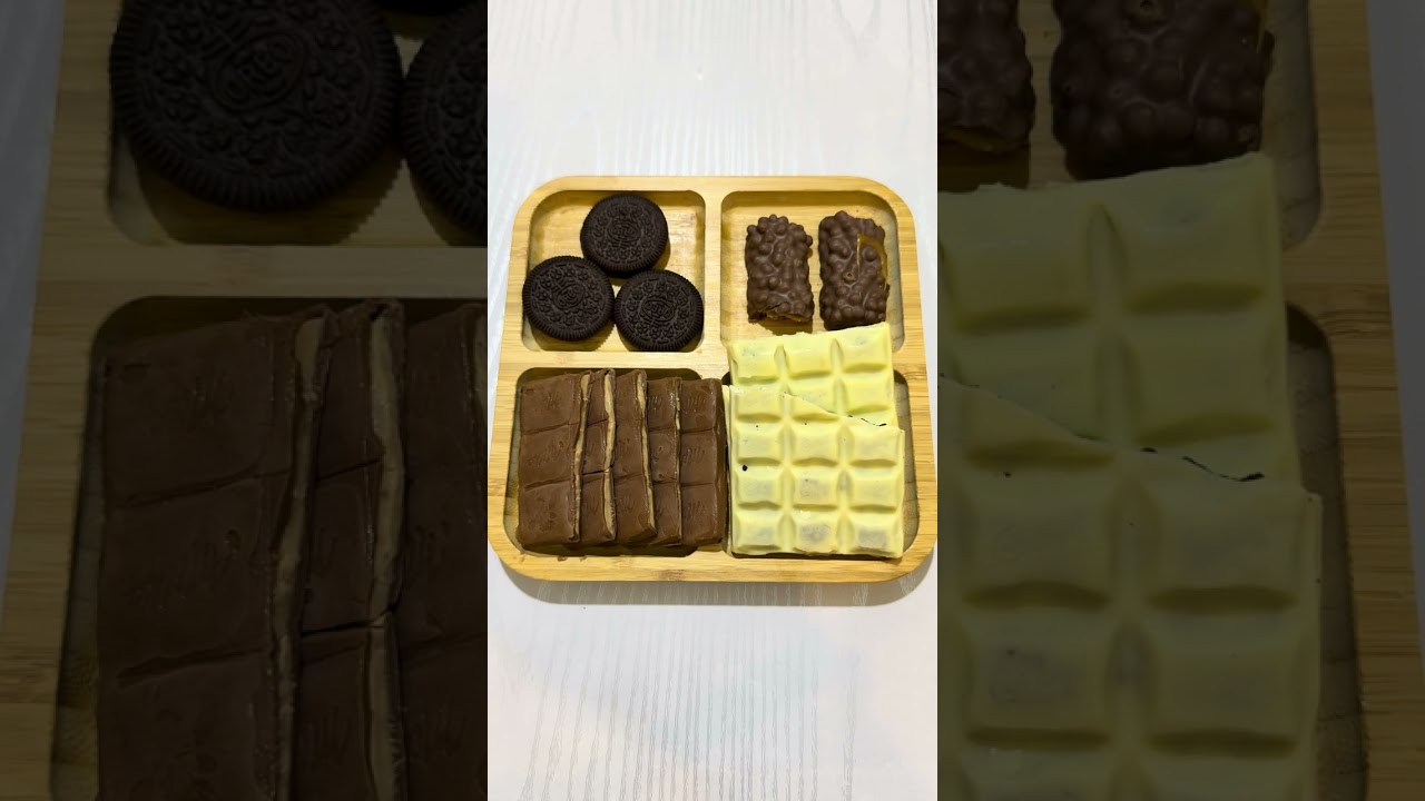 ASMR ~ Filling platter with sweets #asmr 