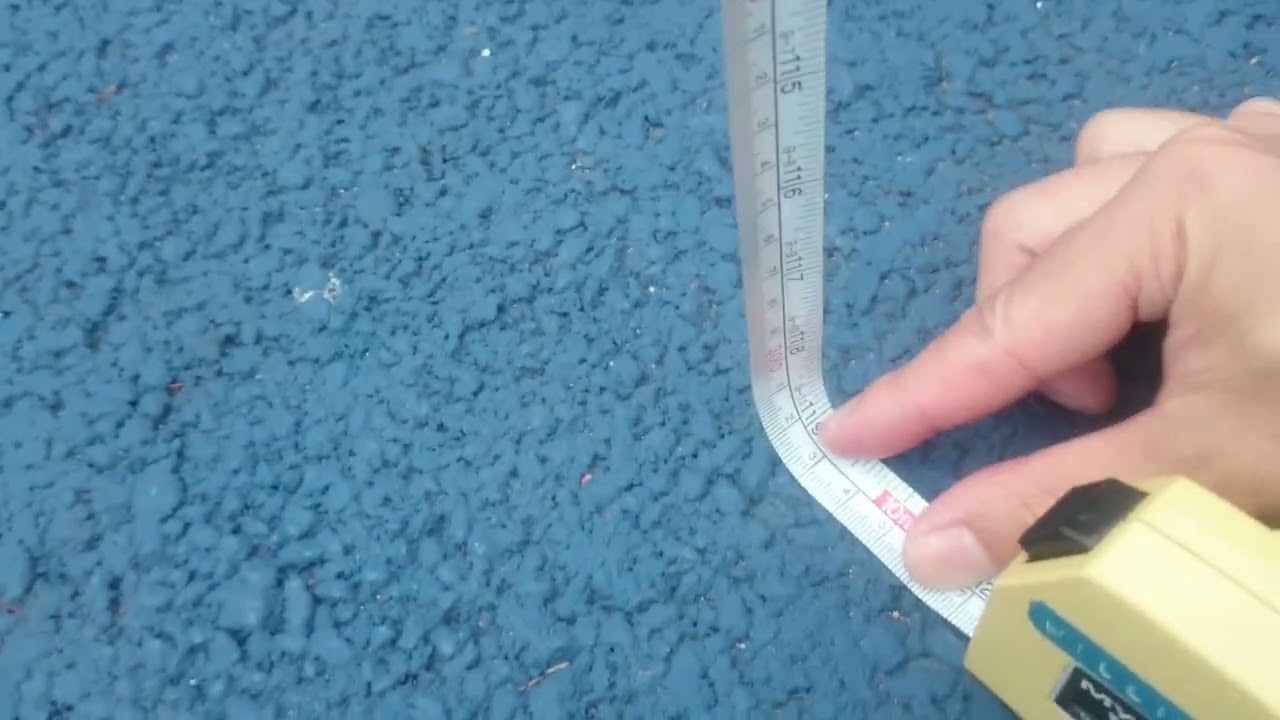 Bingfield Park basketball court rim measurement confirmation