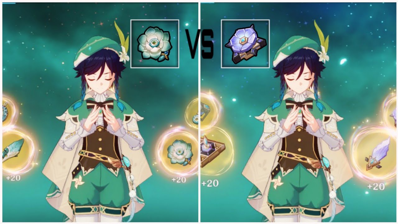 hexerai venti C0 dps Desert Pavilion Chronicle vs  Echoes of an Offering (artifacts Comparison)