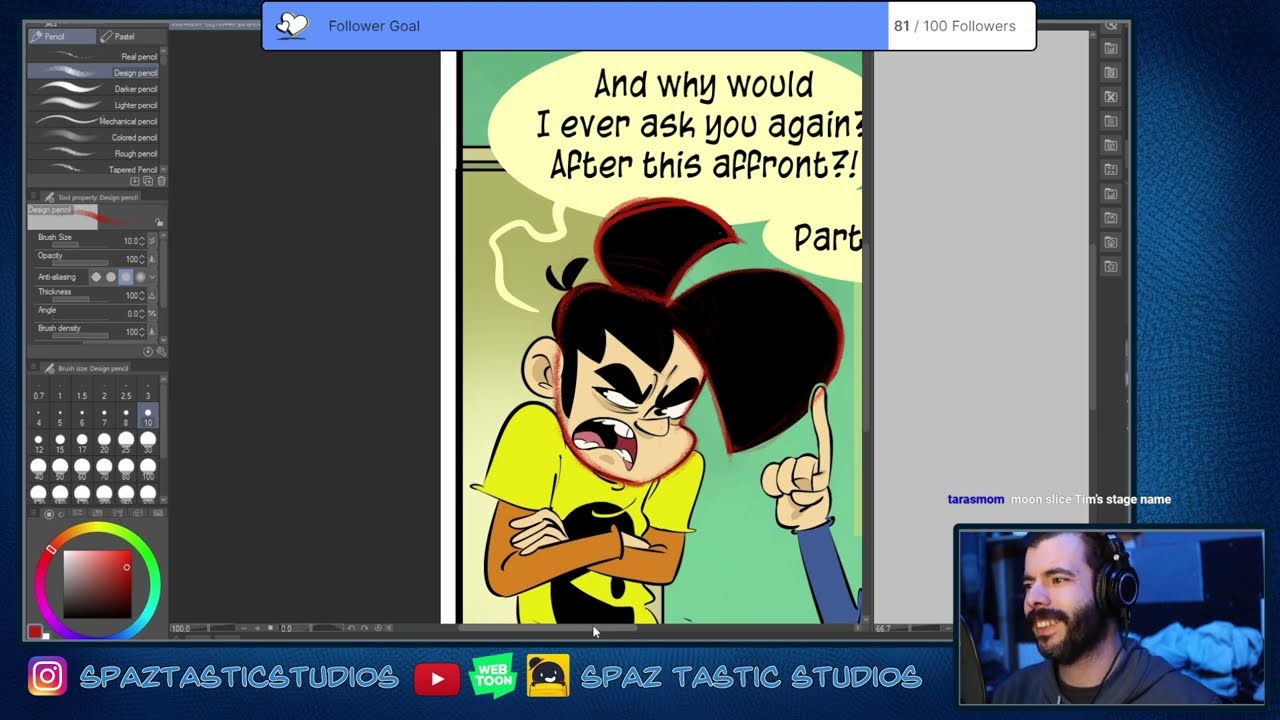 Style Study! Mike Krahulik of Penny Arcade | Twitch VOD