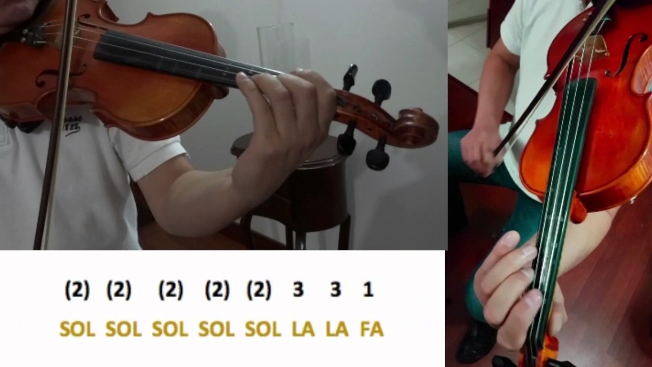 Luis Fonsi & Daddy Yankee Despacito -  Tutorial Violín How To Play Slowly