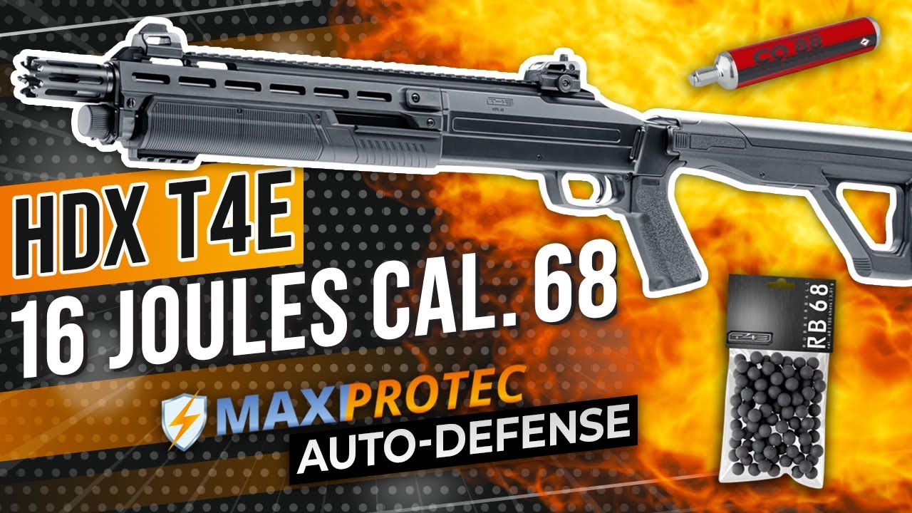 Présentation HDX 16 joules cal 68 maxiprotec