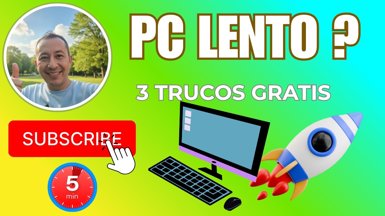 Cómo aumentar velocidad de PC sin comprar nada – 3 trucos simples