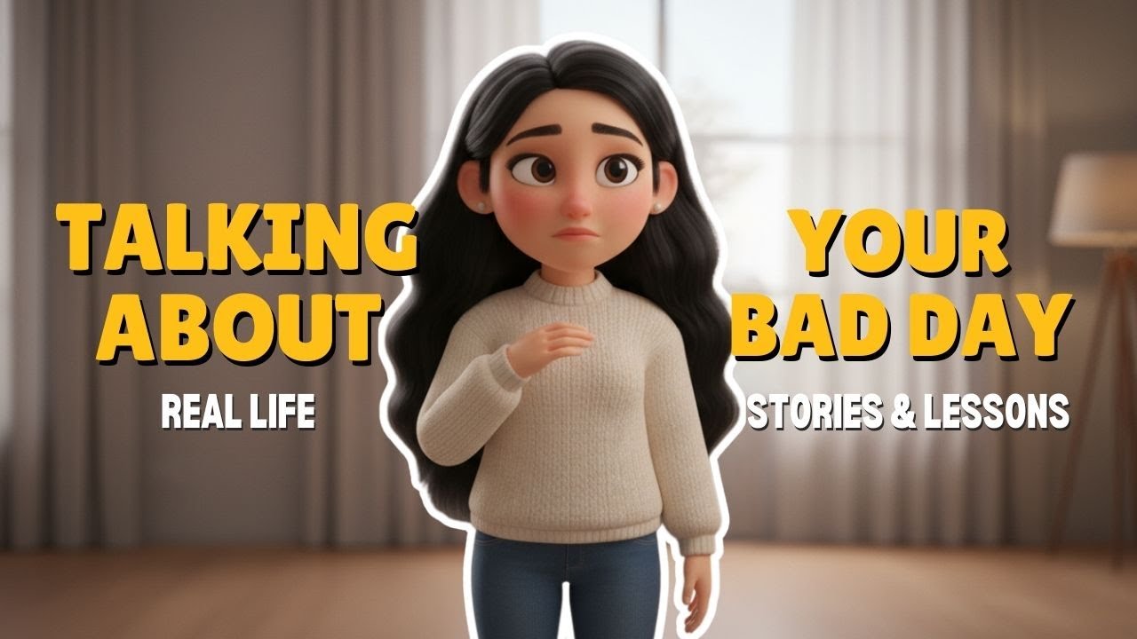 [B1] Talking About Your Bad Day in English | Real Life Stories & Lessons