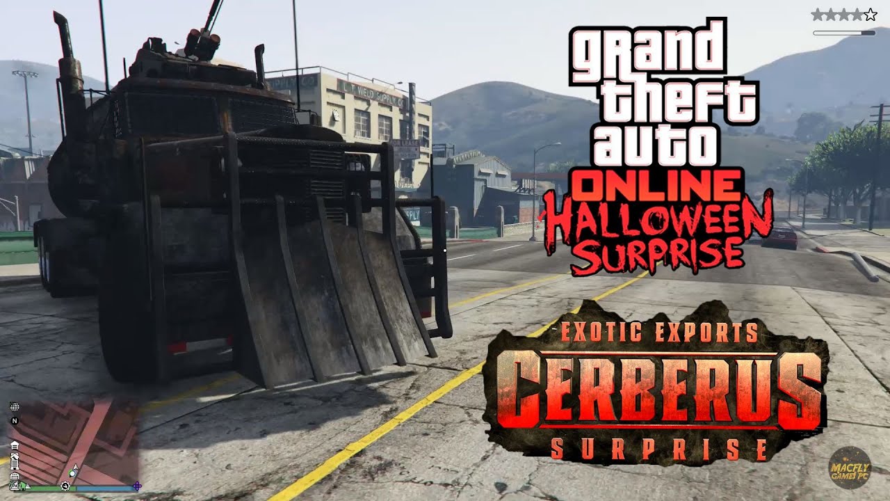 GTA ONLINE EVENTO DE HALLOWEEN CAMINHÃO FANTASMA 20/10/2022 (CERBERUS SURPRISE) Duel 1971