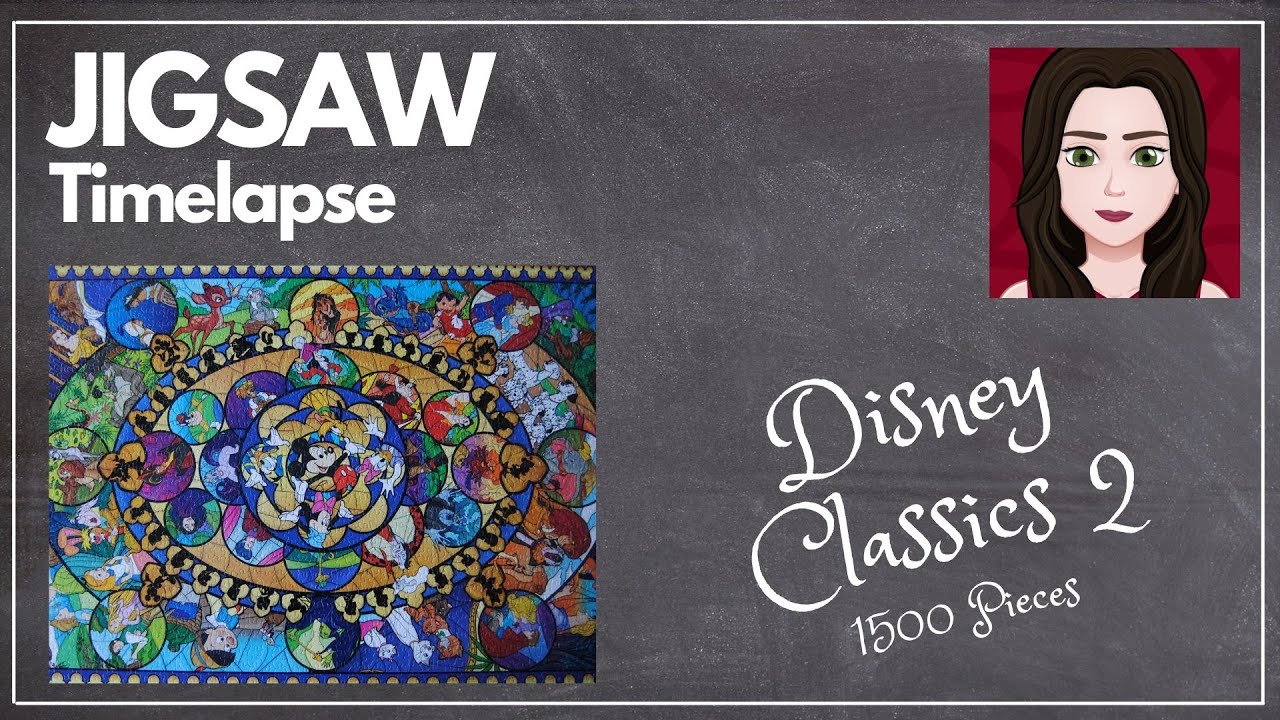 🧩 Disney Classics II Jigsaw Puzzle Timelapse | 1500 Piece Build