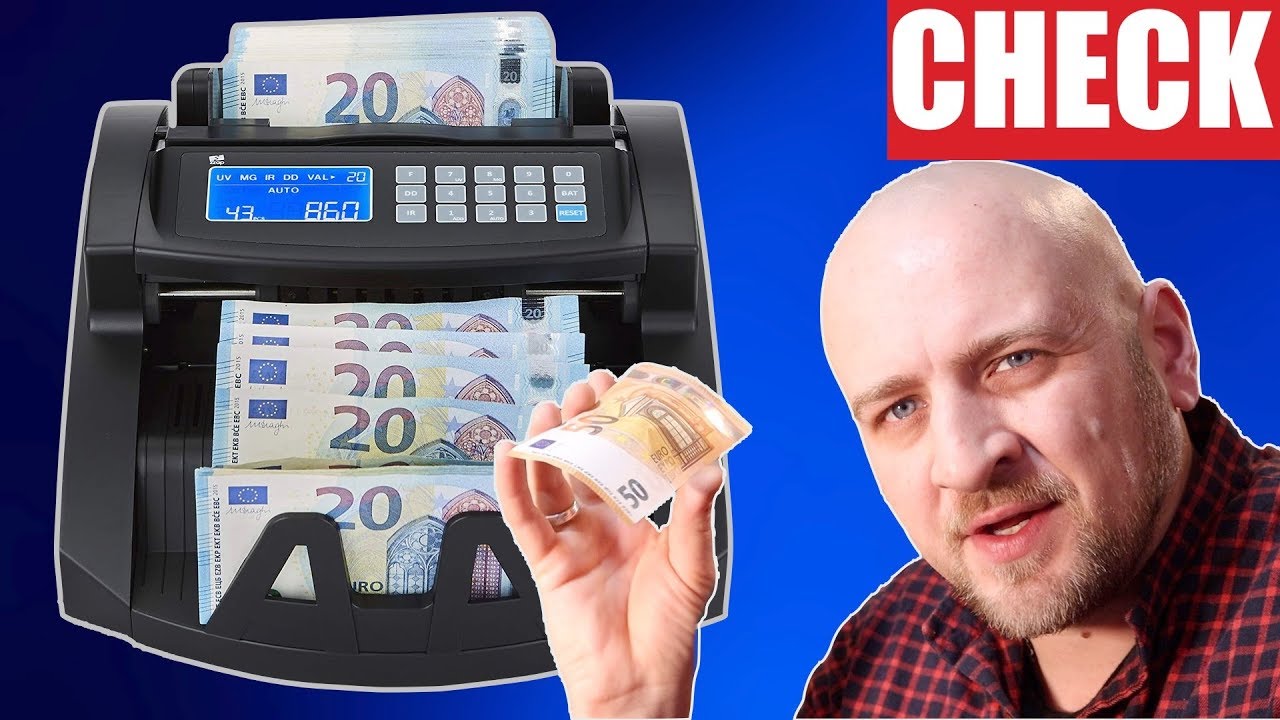 ✅ ZZap NC20i Banknotenzähler & Falschgeld Detektor   Geldzählmaschine Geldzähler Banknotenzähler