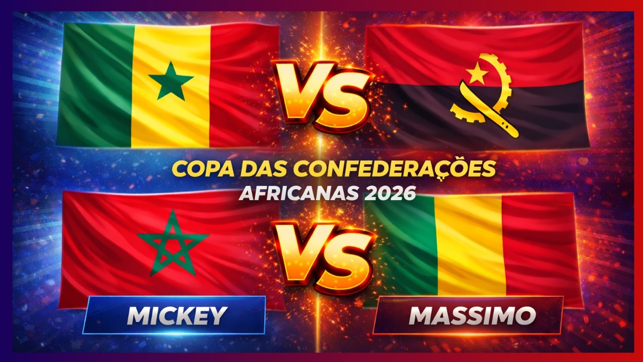 🏆 Copa Das Nações Africanas 2026🔥 Mickey Vs Massimo