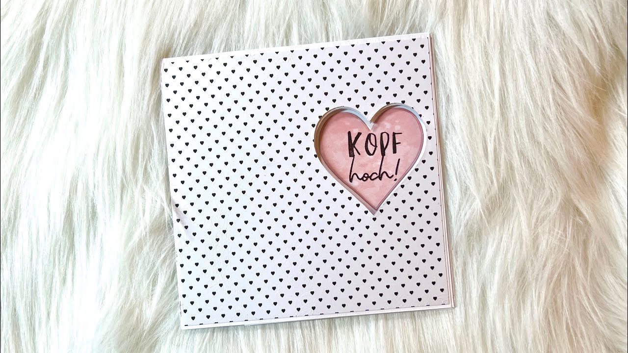 Peek a Boo Karte - eine meiner Lieblings Kartentechniken 😍