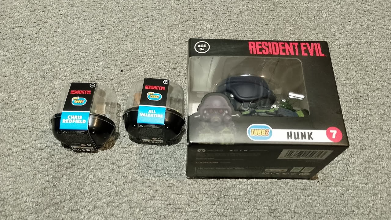 Resident evil Tubbz haul unboxing