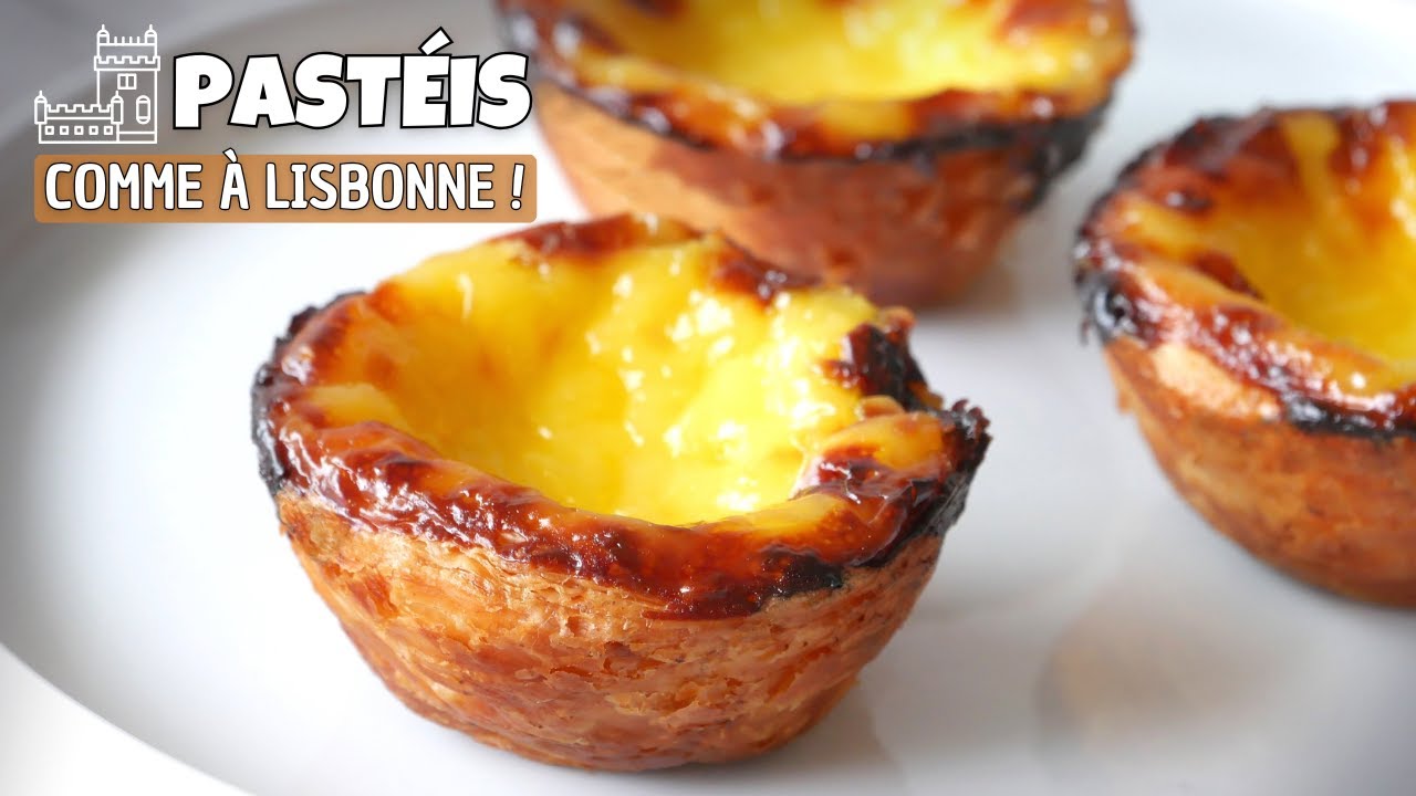 PASTÉIS DE NATA 🇵🇹La Recette Anti-Gaspi avec des Chutes de PÂTE FEUILLETÉE