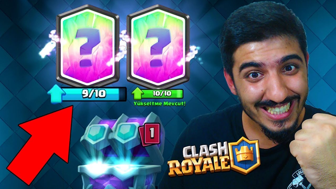 4 SEVİYE EFSANEVİ!! Usta 2 Lig Sandığımı Açtım - Clash Royale
