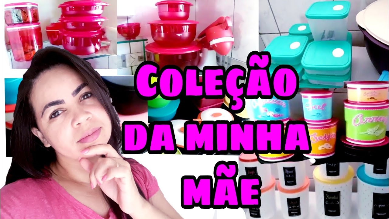 COLEÇÃO DE TUPPERWARE