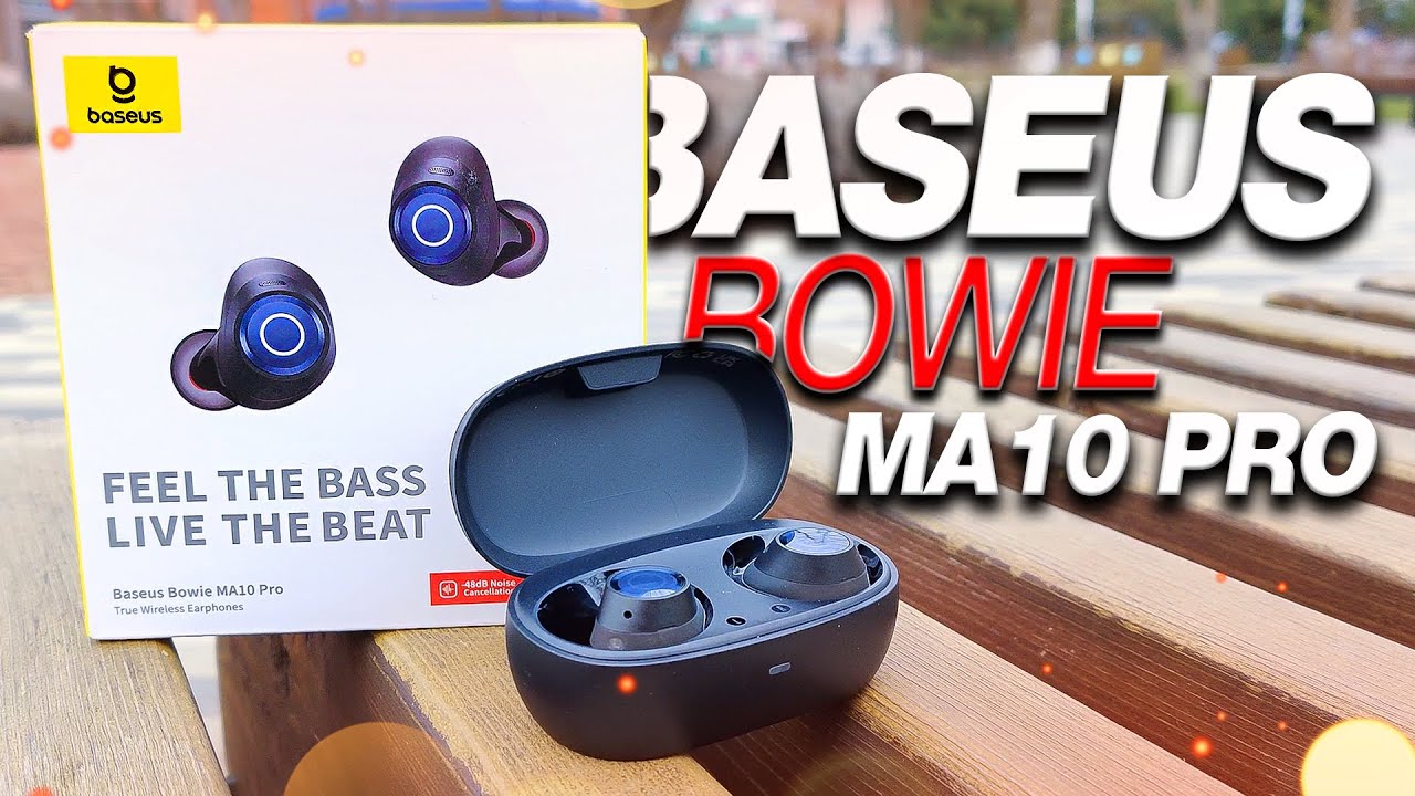 39 $ ЗА ХОРОШИЙ ЗВУК 🔥 БЕСПРОВОДНЫЕ НАУШНИКИ Baseus Bowie MA10 Pro - СТОИТ БРАТЬ?