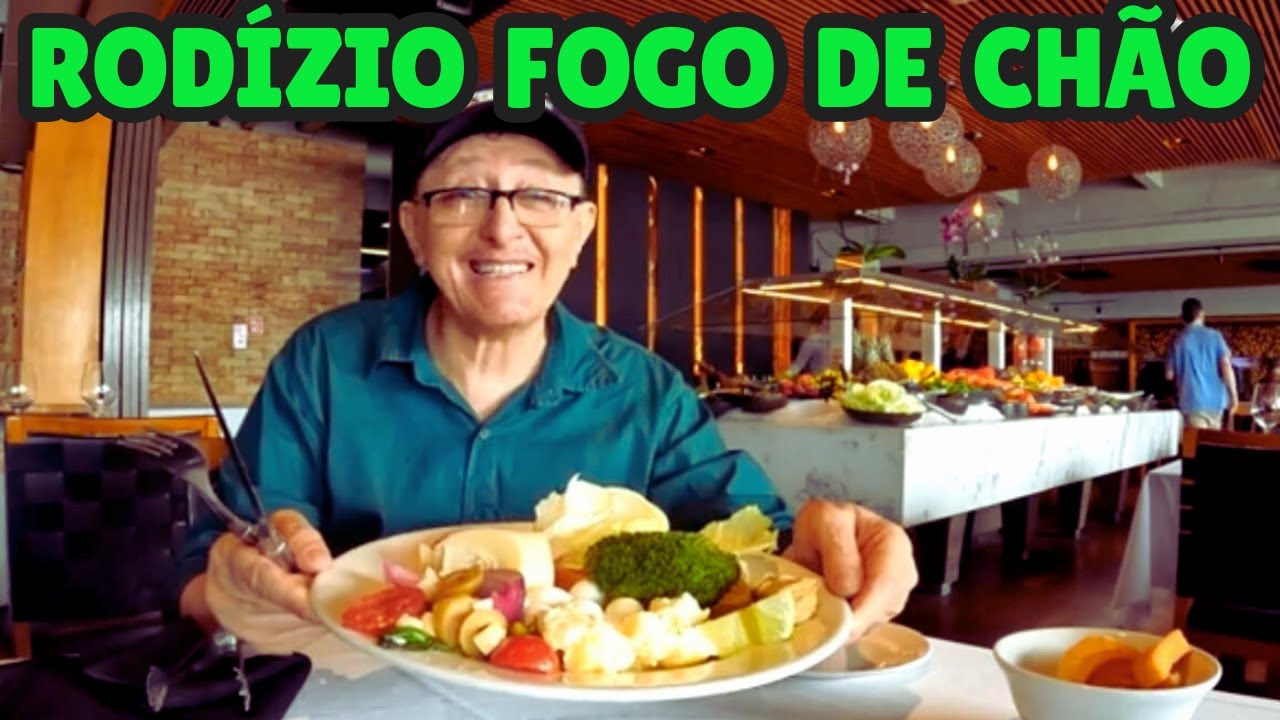 UM RODIZIO NA CHURRASCARIA FOGO DE CHÃO RJ por Canal do Mariuu