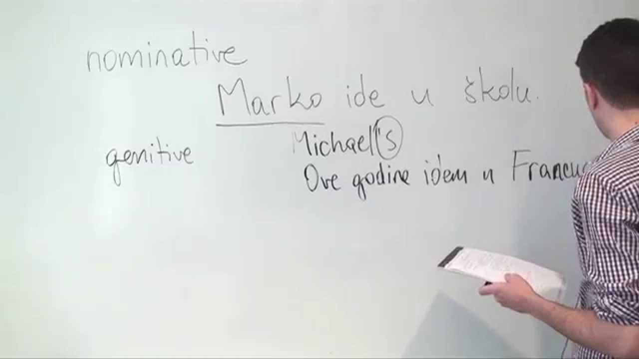 Bosnian/Croatian/Serbian Grammar: Declension of Nouns