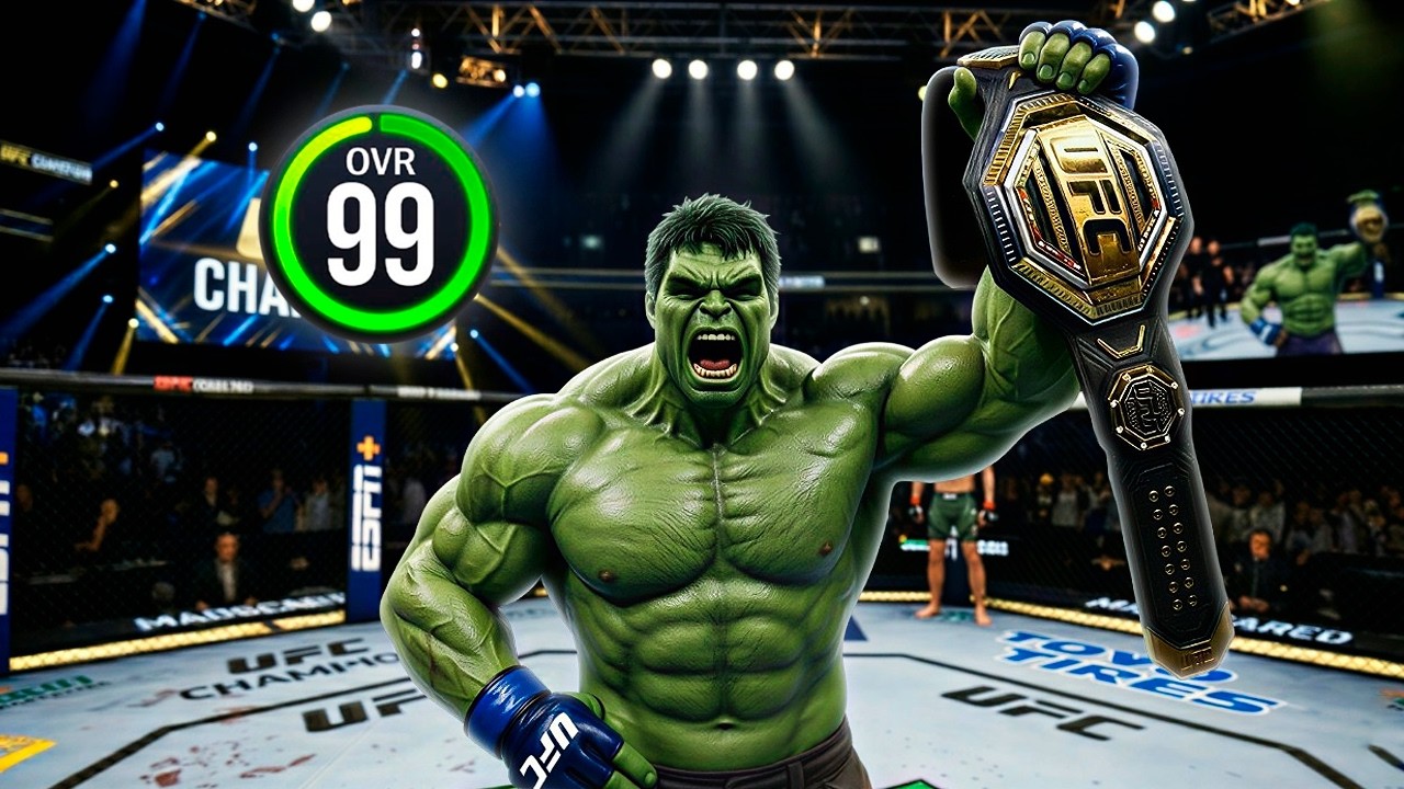 I Put Hulk In The UFC... 🧪