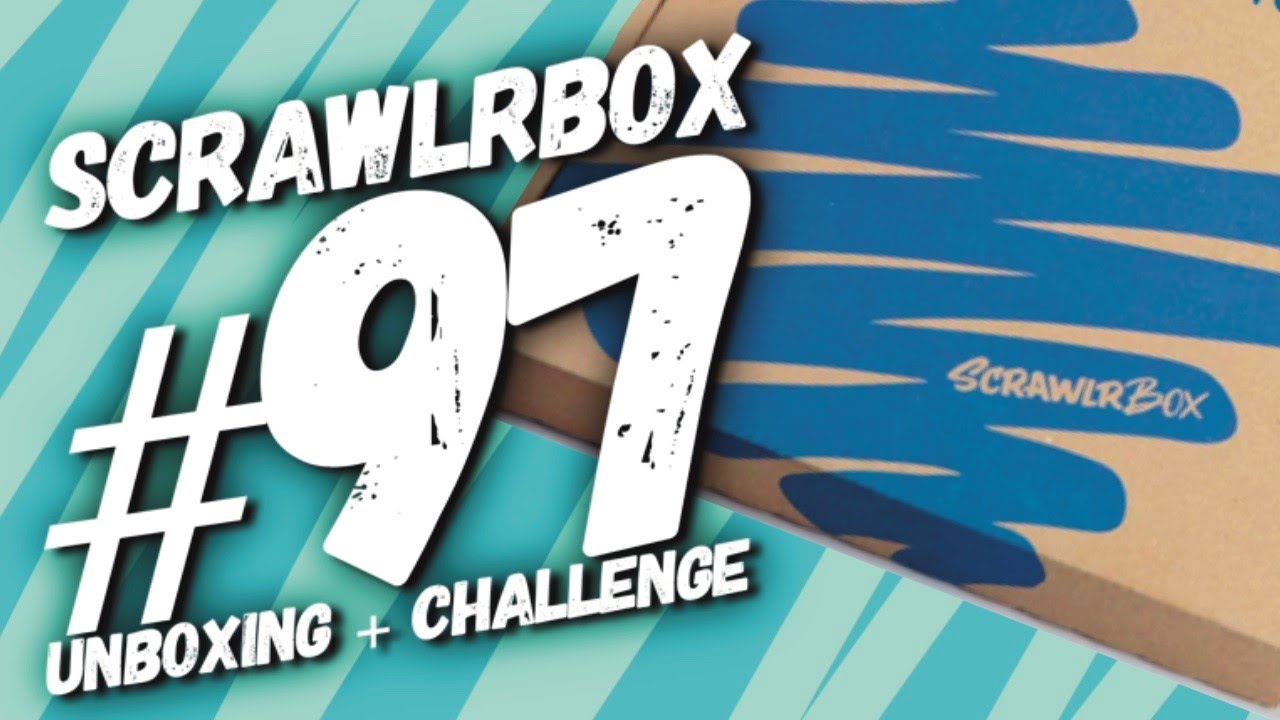 SCRAWLRBOX #97 UNBOXING and CHALLENGE