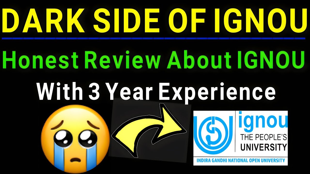 Disadvantage of Studying at IGNOU | Honest Review About IGNOU University.