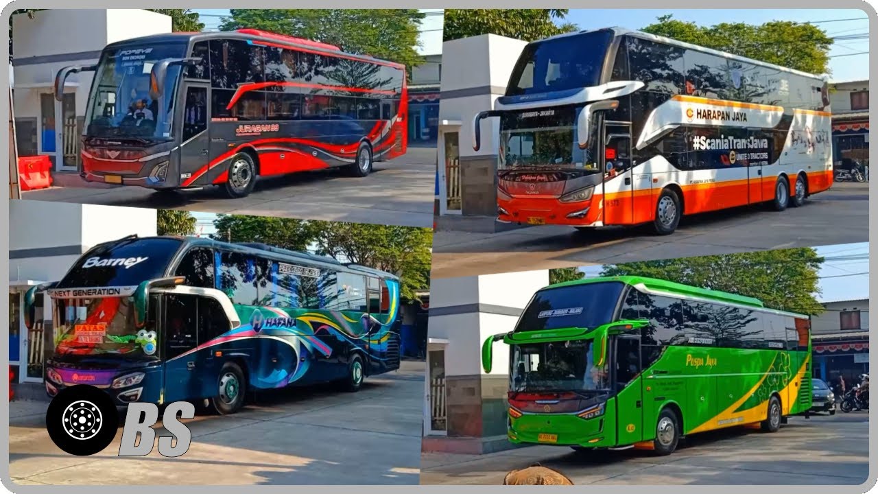 Bus Spotting: Arrivals at Arjosari, Malang