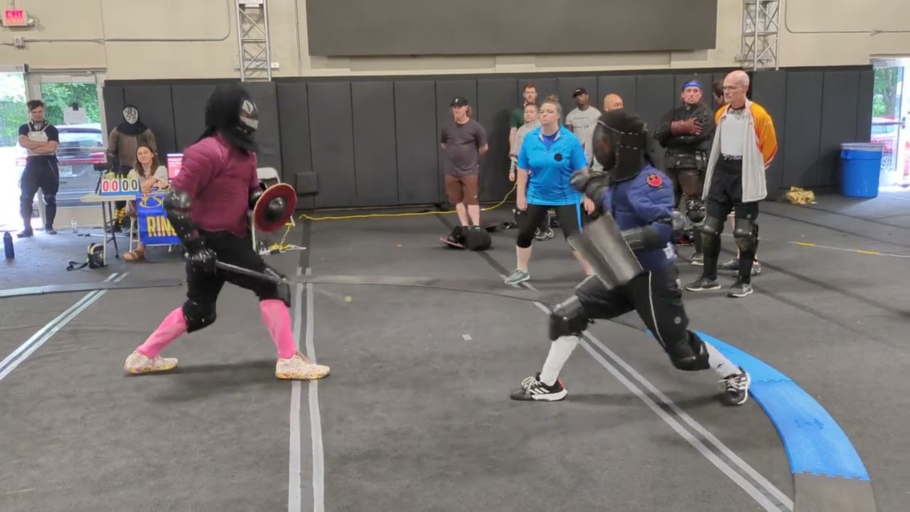 Richard Shepro vs Thomas Pifer, SERFO 2024 Sword and Buckler Pools