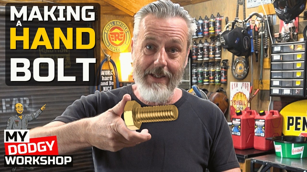 DIY Hand Bolts: No More Tools for My Bike Lift!