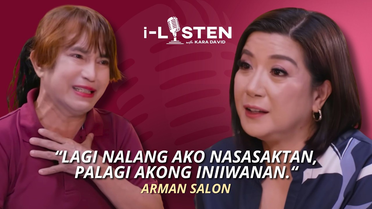 Arman Salon, pinigilan ang pagiging bakla noon dahil sa naranasang pang-aabuso | i-Listen