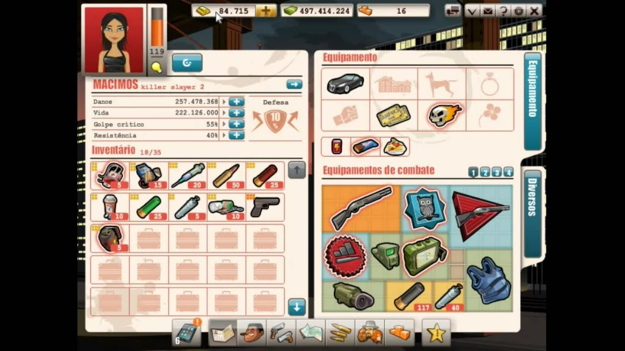 Goodgame Gangster #1 - Upando do Nivel 1 ao Nivel 119