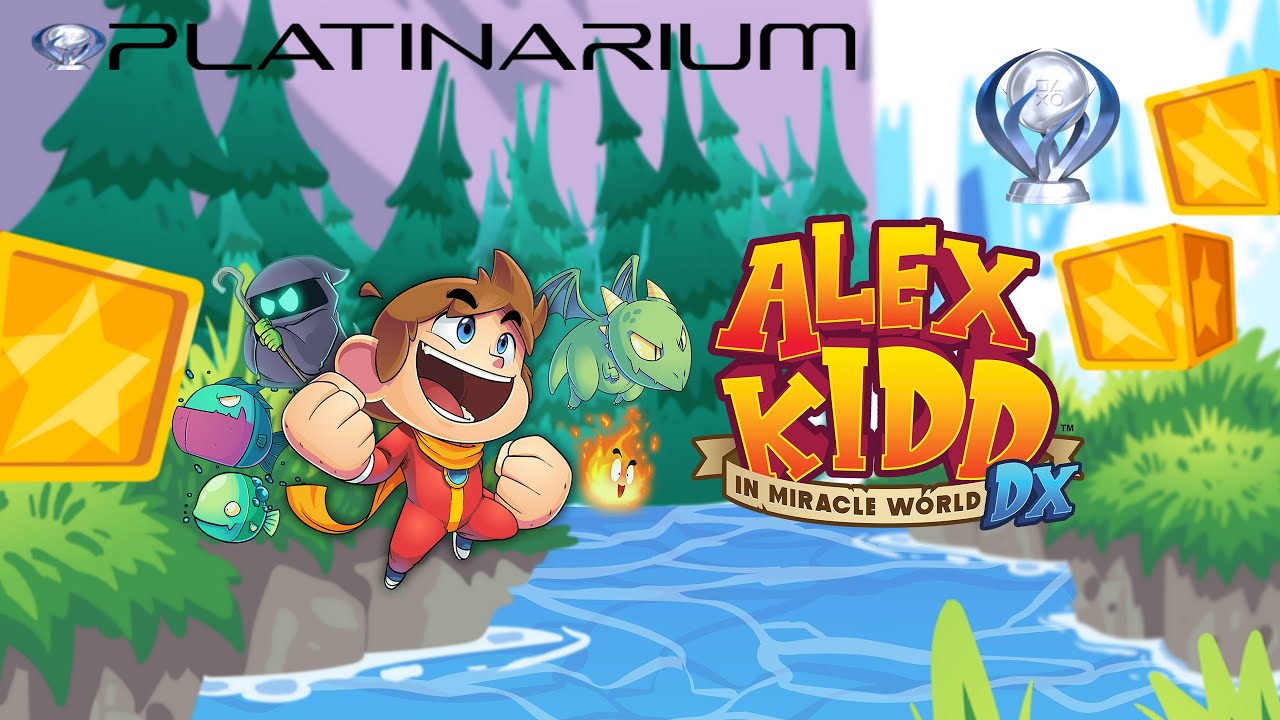 Alex Kidd in Miracle World DX Платиновый гайд / Platinum guide (All Trophies / все трофеи, 100%)