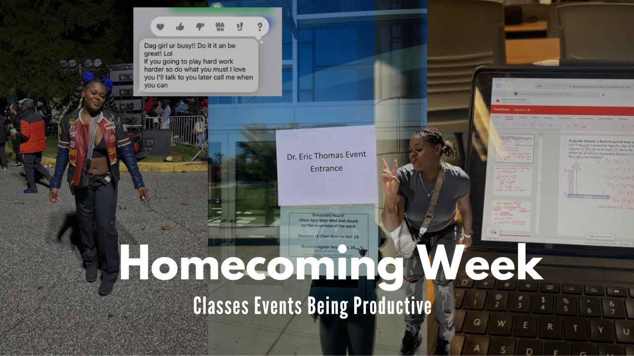 Vloggy vlog : reality of homecoming week || JordyJorr