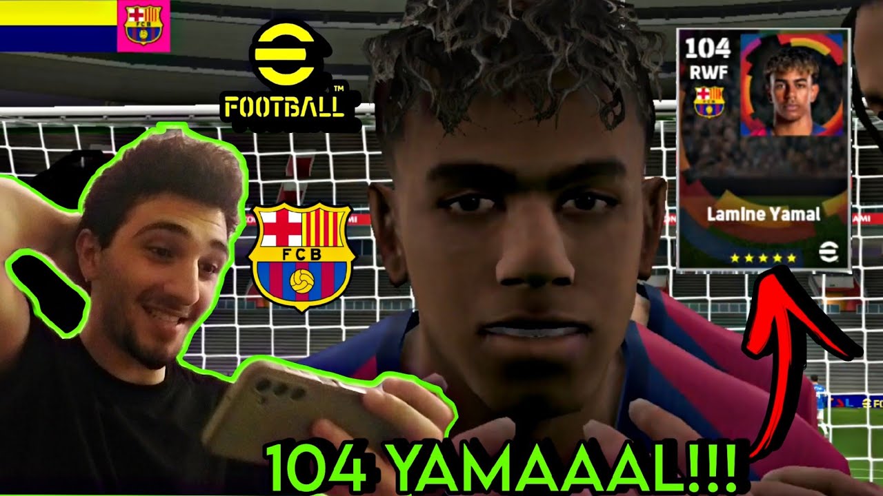 იამალი 104 რეიტინგზე ავიყვანე!!!😱💜 key match ის მოვიგე🤣💜 efootball 25 mobile - my league (part 4)