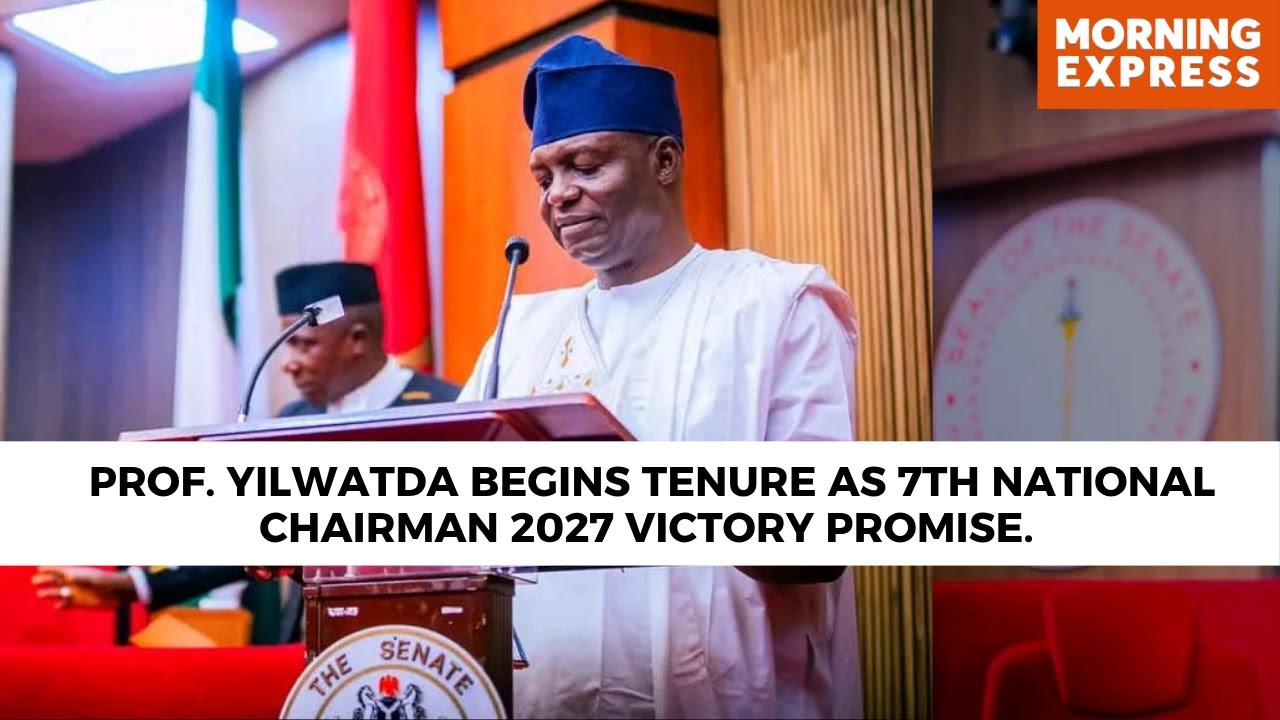 Prof. Yilwatda Begins Tenure As 7th National Chairman 2027 Victory Promise