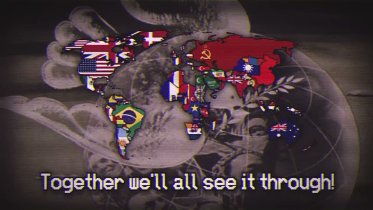 "United Nation on The March" - United Nation and Allied March(Rare Version)