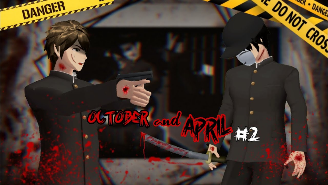 OKTOBER and APRIL //Episode 2//DRAMA SAKURA SCHOOL SIMULATOR #sakuraschoolsimulator #berandayoutube