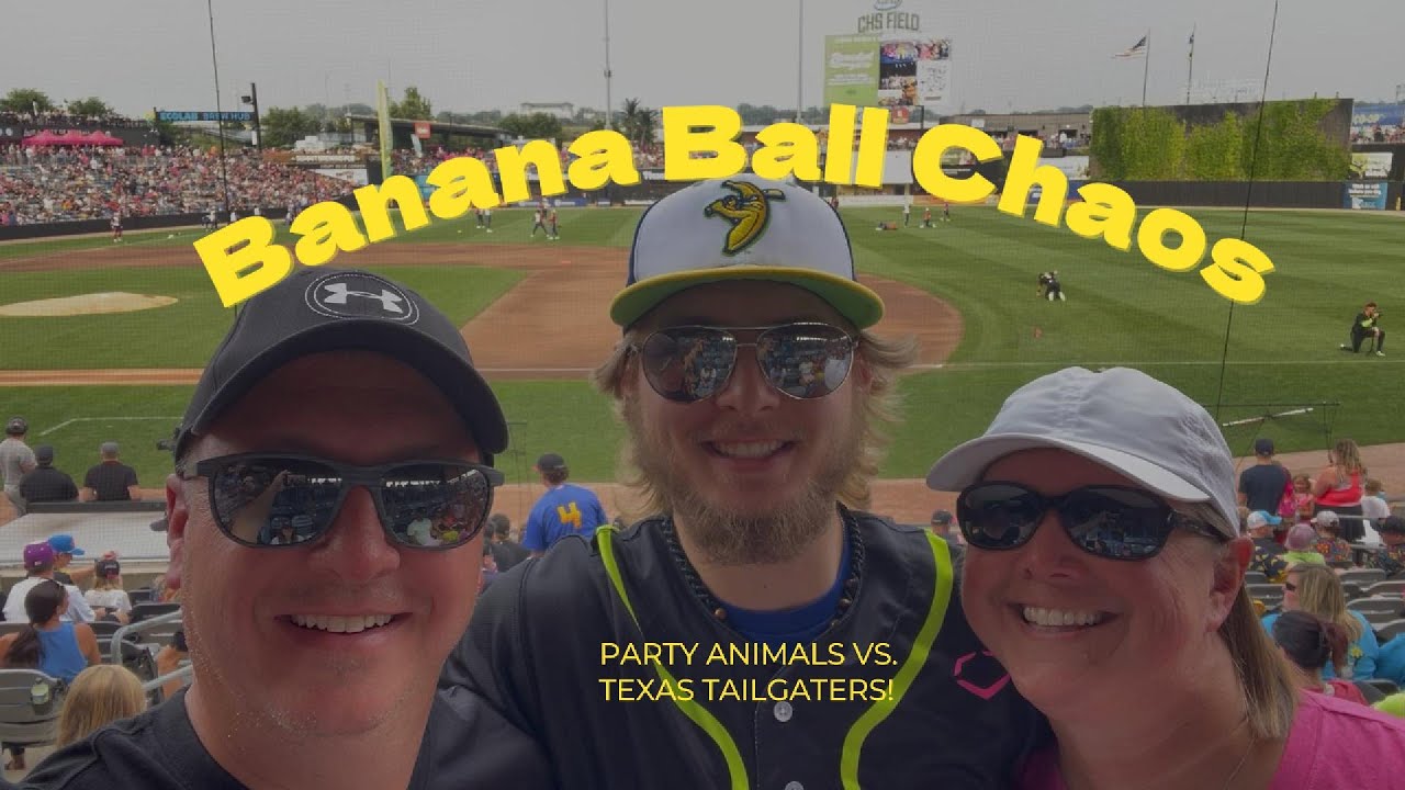 ⚾Party Animals vs Texas Tailgaters | Wild Night at CHS Field!!!