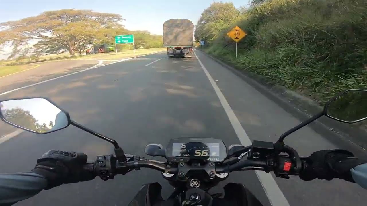 YAMAHA MT15 2025 - PRUEBA DE VELOCIDAD - LLEVADA AL LIMITE