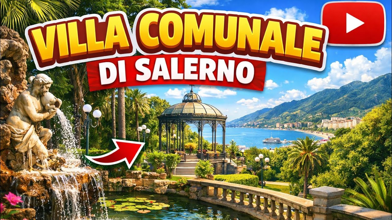 🌴 Villa Comunale di Salerno | Il Giardino più Bello sul Mare 🌊