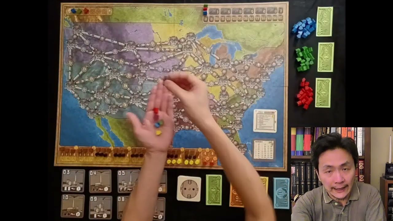 Set up & Play - Power Grid (full board game rules teach)