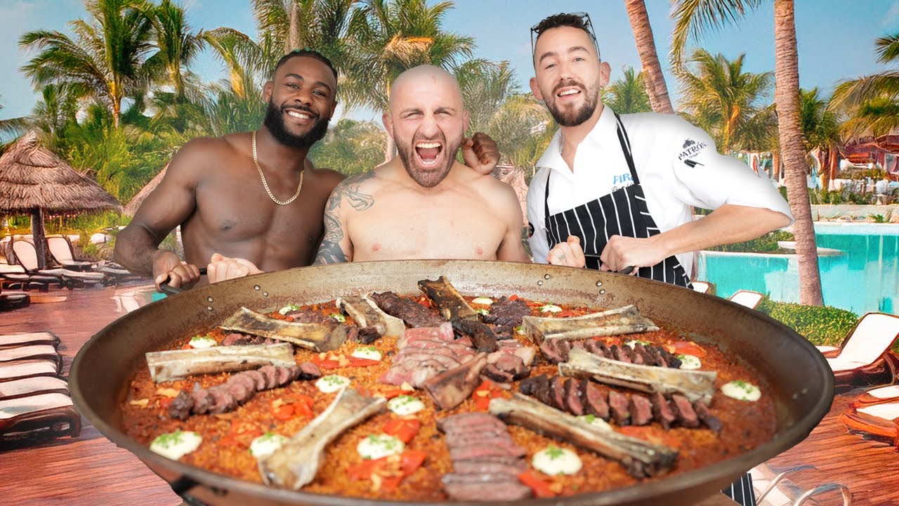 XXXL Meat Paella | Cooking w Volk & Aljo
