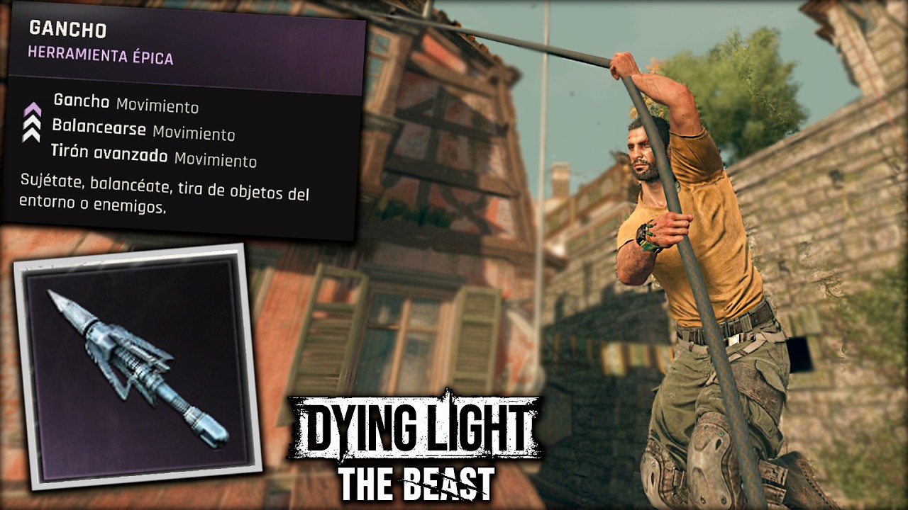 COMO OBTENER EL GANCHO! DYING LIGHT THE BEAST - MODO HISTORIA #6 - DIFICULTAD BRUTAL - AngKor