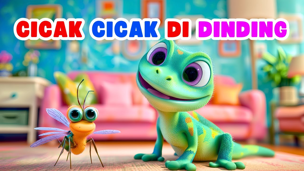 Cicak Cicak di Dinding - Lagu Anak Indonesia Populer - nursery rhyme Indonesia - TK PAUD